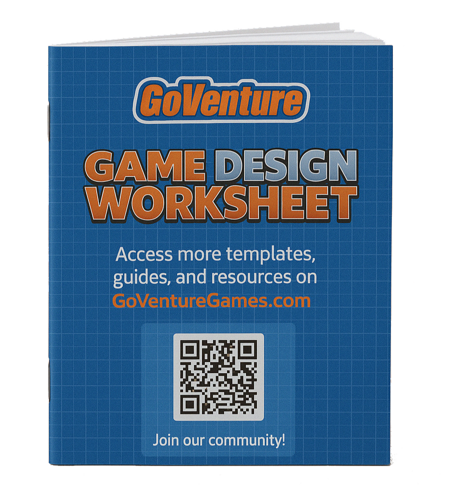 Game Design Worksheet Guides